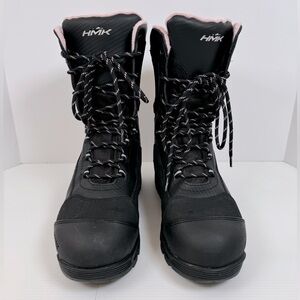 HMK Voyager Lace Up SympaTex Women’s Boots Size 11 Leather Upper Color Black